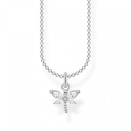 Thomas Sabo Dragonfly Necklace White Stones