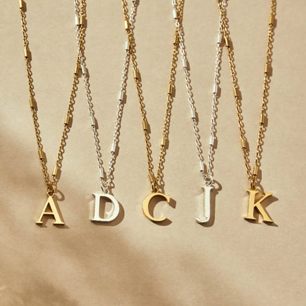 ChloBo Gold Initial A Necklace