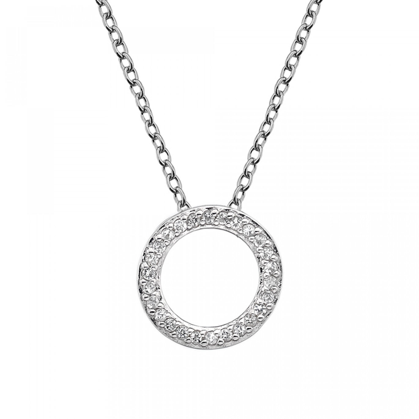 Hot Diamonds Bliss Circle Love Pendant
