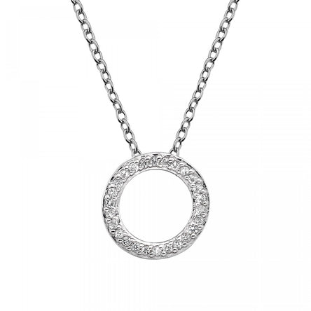 Hot Diamonds Bliss Circle Love Pendant