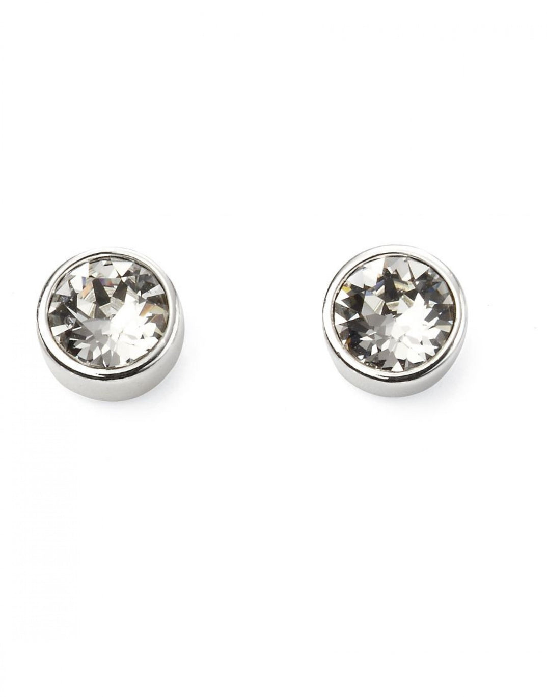 Gecko April Birthstone Crystal Stud Earrings