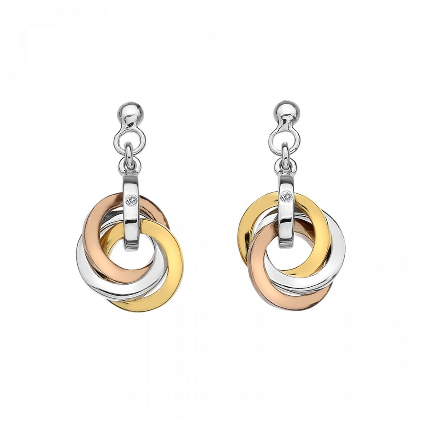 Hot Diamonds Trio Earrings