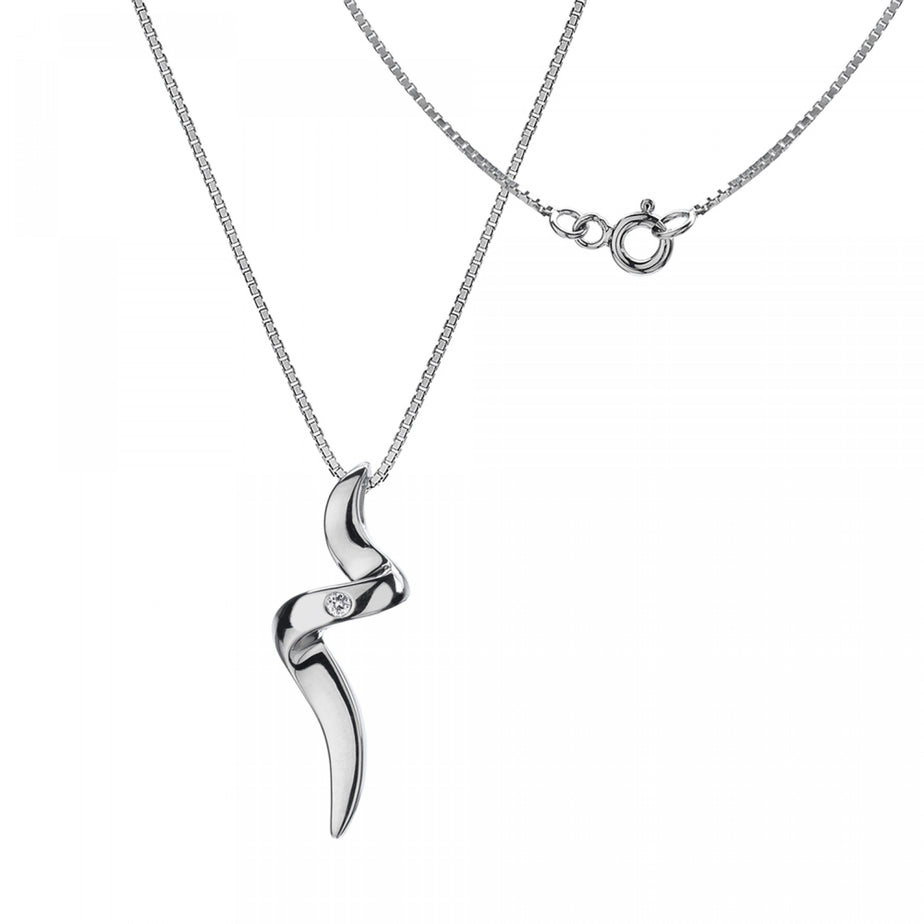Hot Diamonds Spiral Pendant