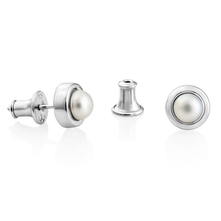Jersey Pearl Alice Freshwater Pearl Studs