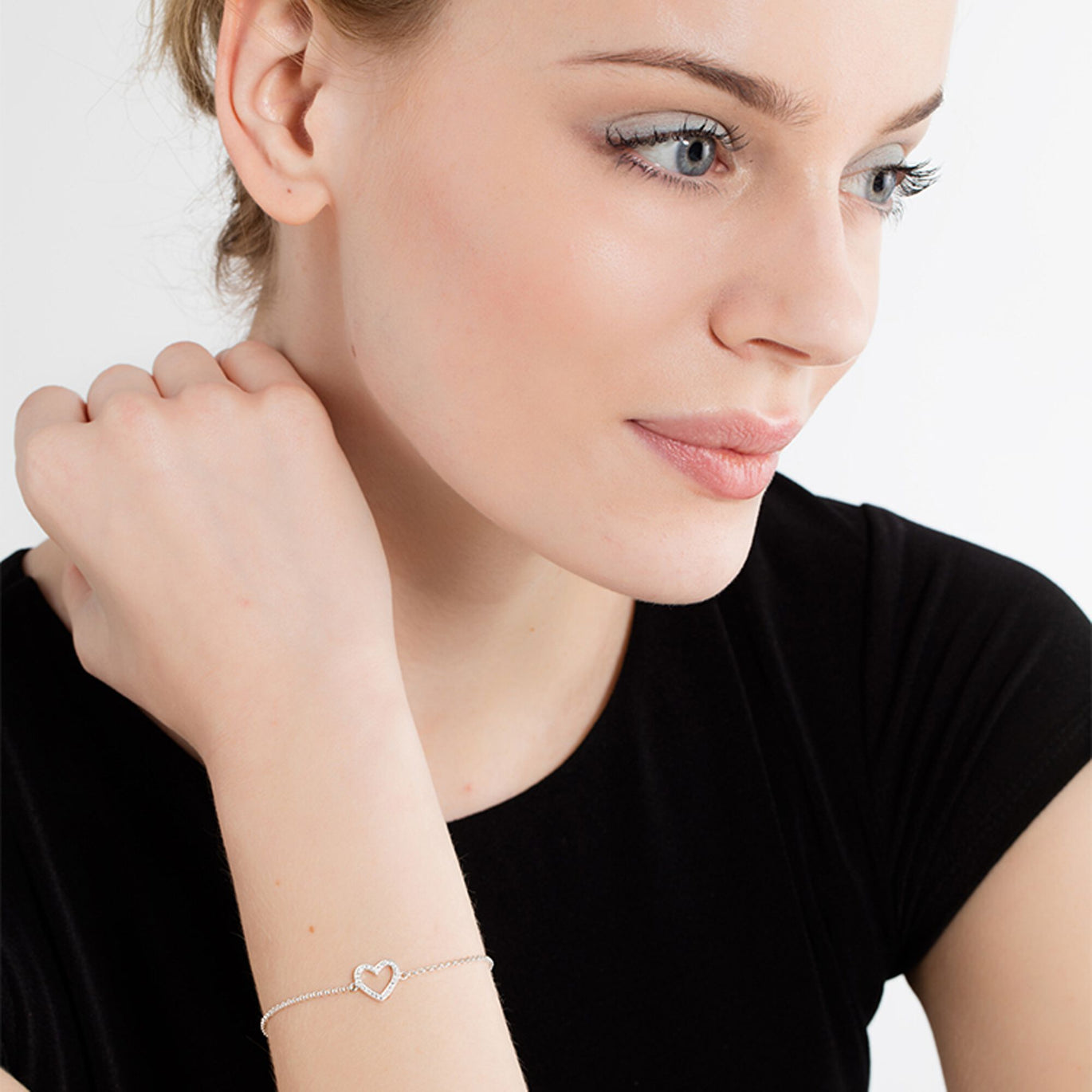 Thomas Sabo Silver Heart Bracelet