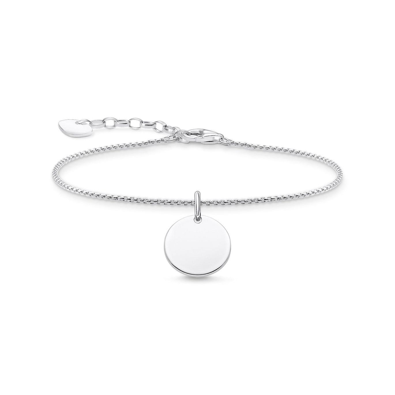 Thomas Sabo Bracelet With Disc Silver