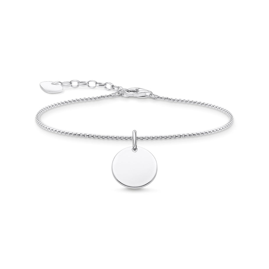 Thomas Sabo Bracelet With Disc Silver