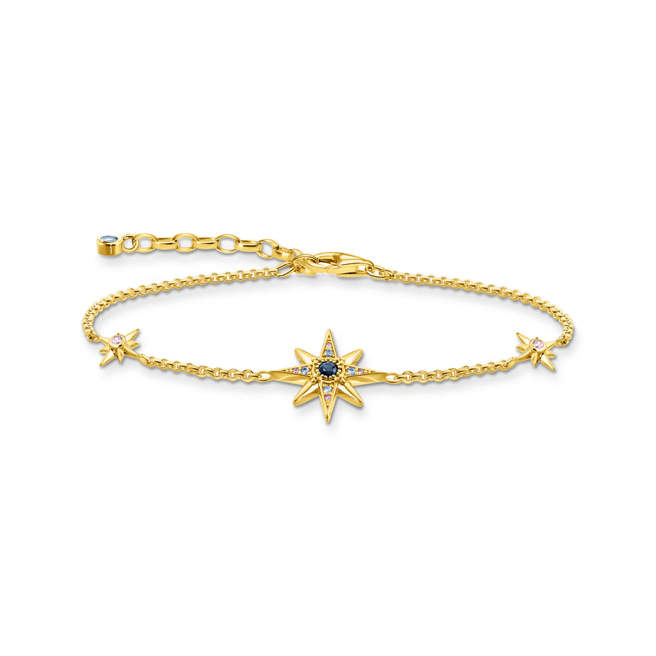Thomas Sabo Gold Royalty Star Bracelet