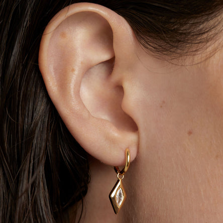 PDPAOLA Kate Hoop Earrings