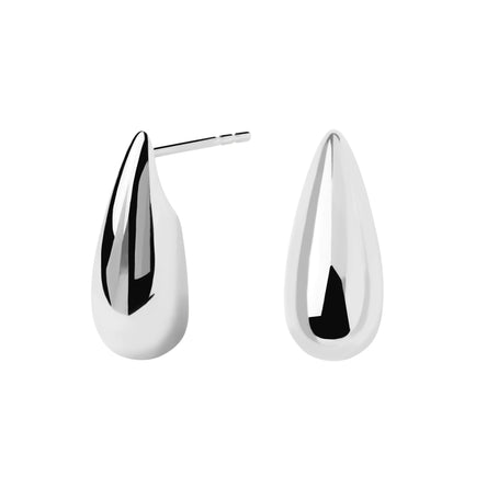 PDPAOLA Large Sugar Silver earrings