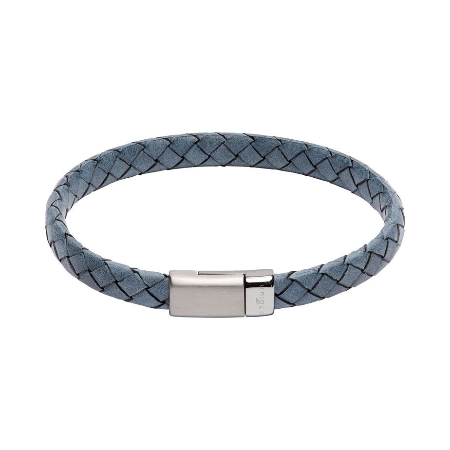 Unique & Co Blue Leather Bracelet