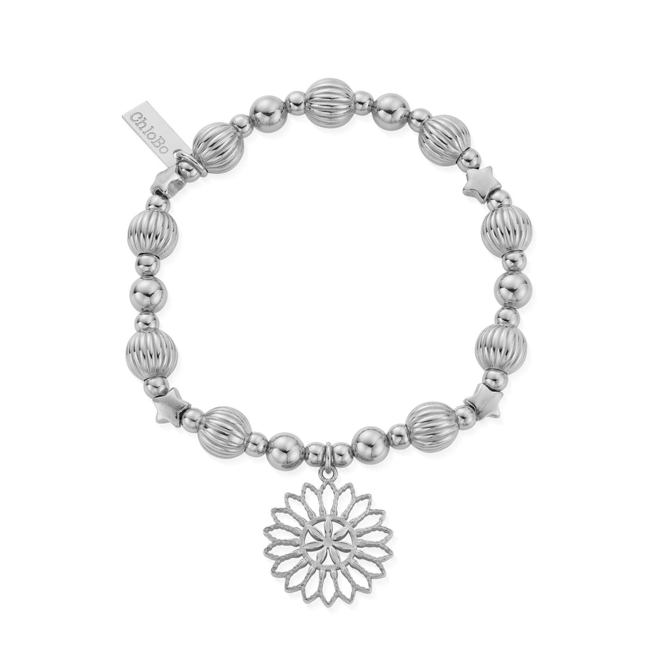 ChloBo Blossoming Sunrise Bracelet Silver
