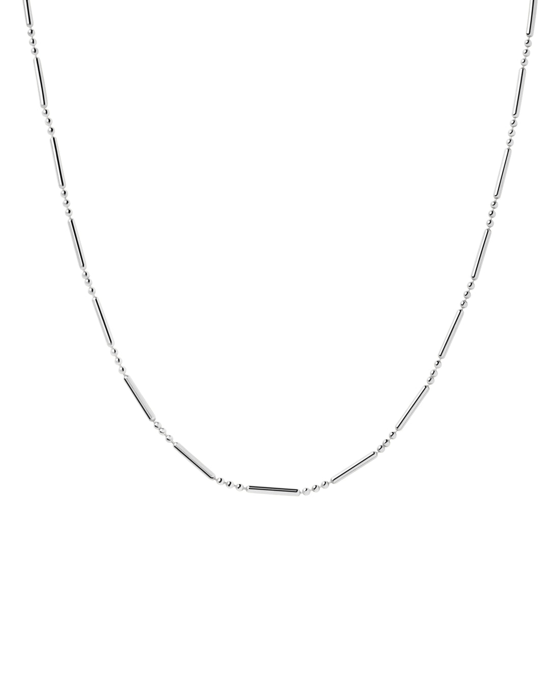 PDPAOLA Abi Silver Necklace