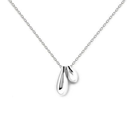 PDPAOLA Sugar Necklace Silver
