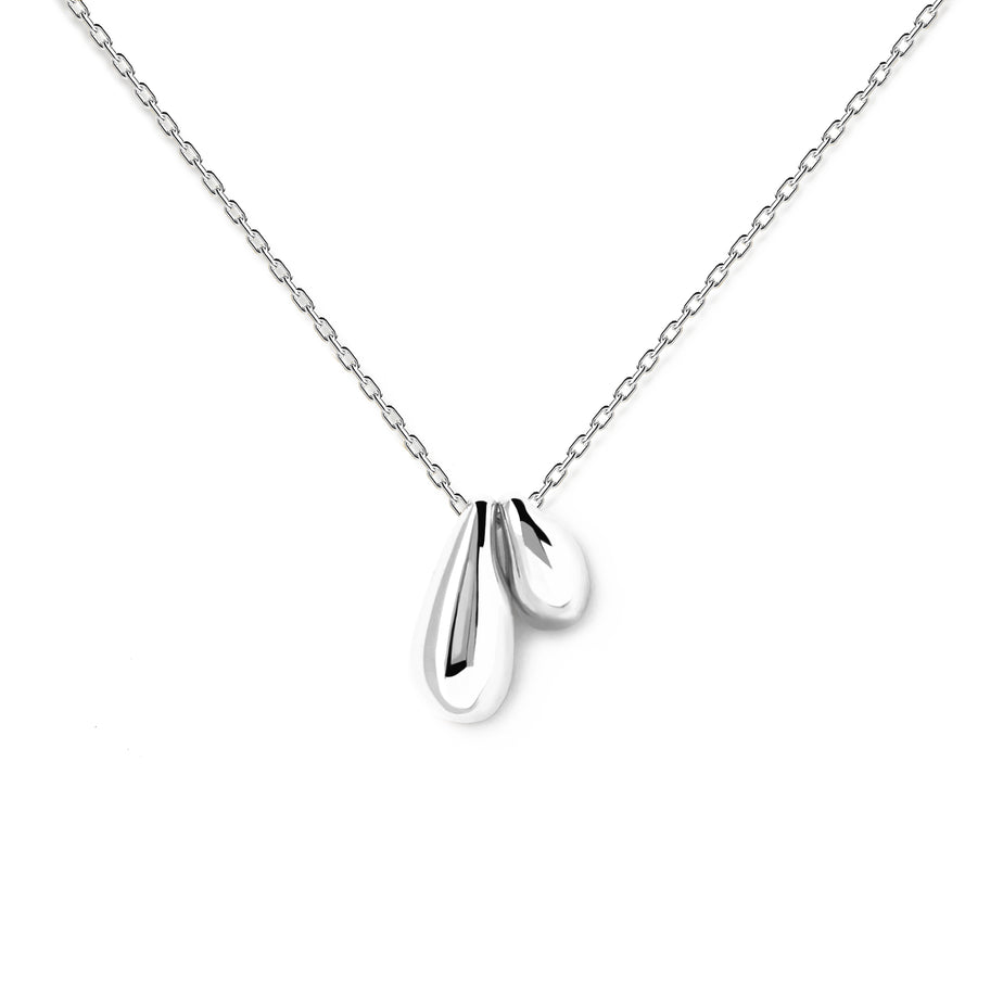PDPAOLA Sugar Necklace Silver