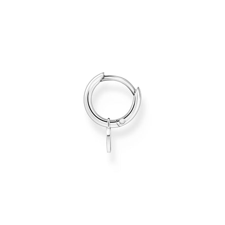 Thomas Sabo Single Hoop Earring with Heart Pendant