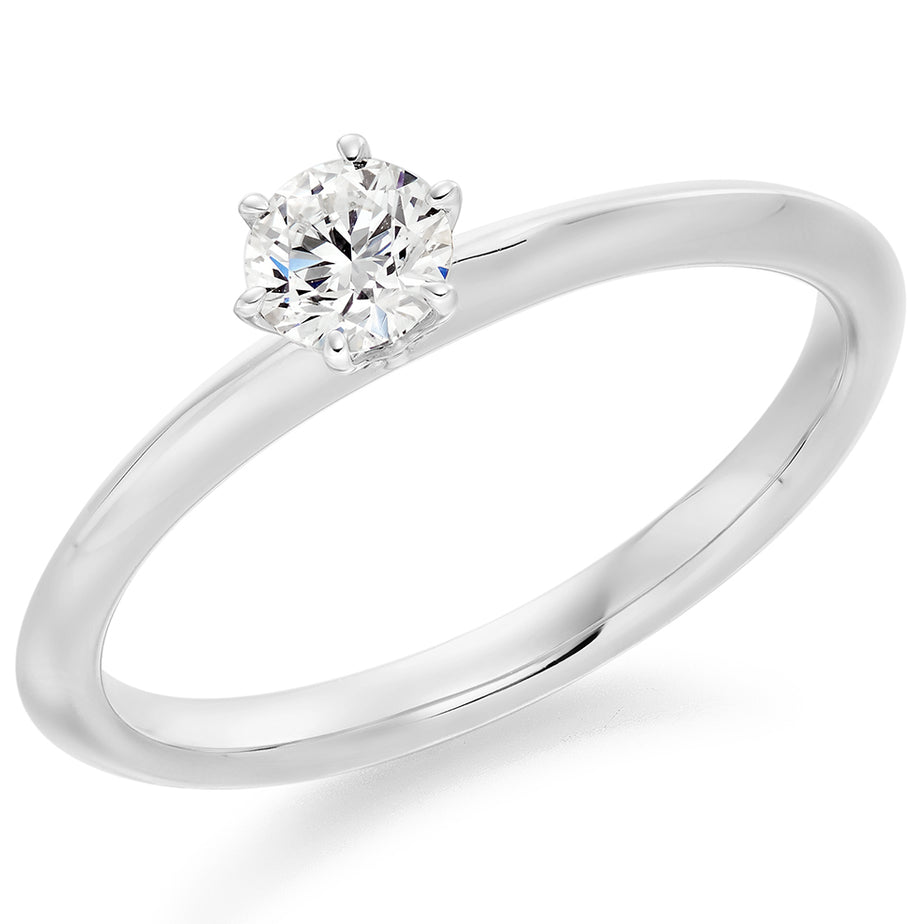 Platinum Diamond Solitaire Engagement Ring