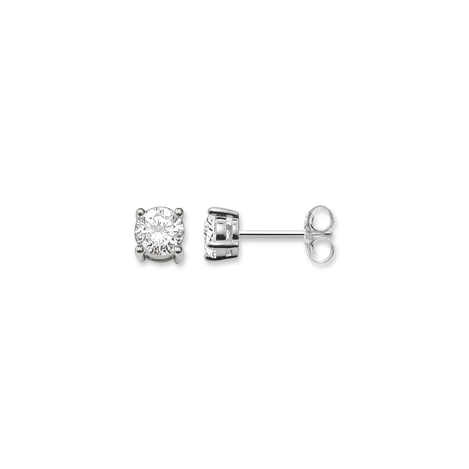 Thomas Sabo Glam and Soul Square Zirconia Ear Studs