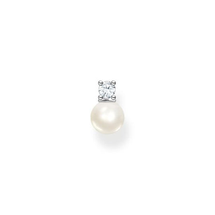 Thomas Sabo Single Ear Stud Pearl With White Stone