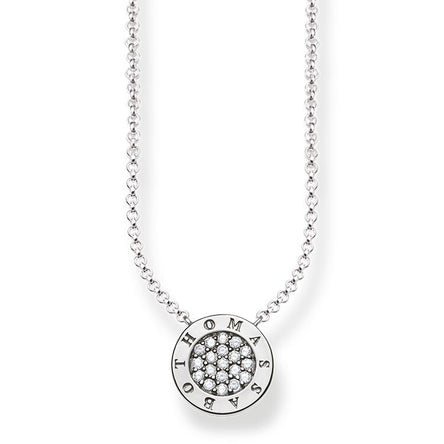 Thomas Sabo Silver Classic Pave Necklace