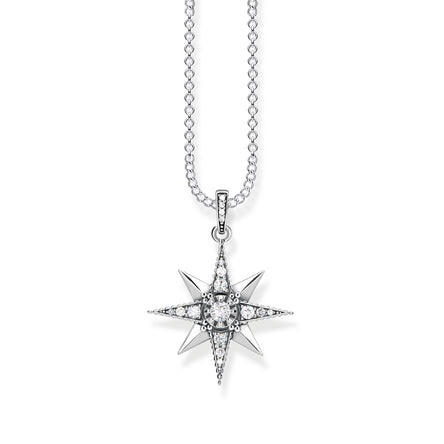 Thomas Sabo Royalty White Star Necklace