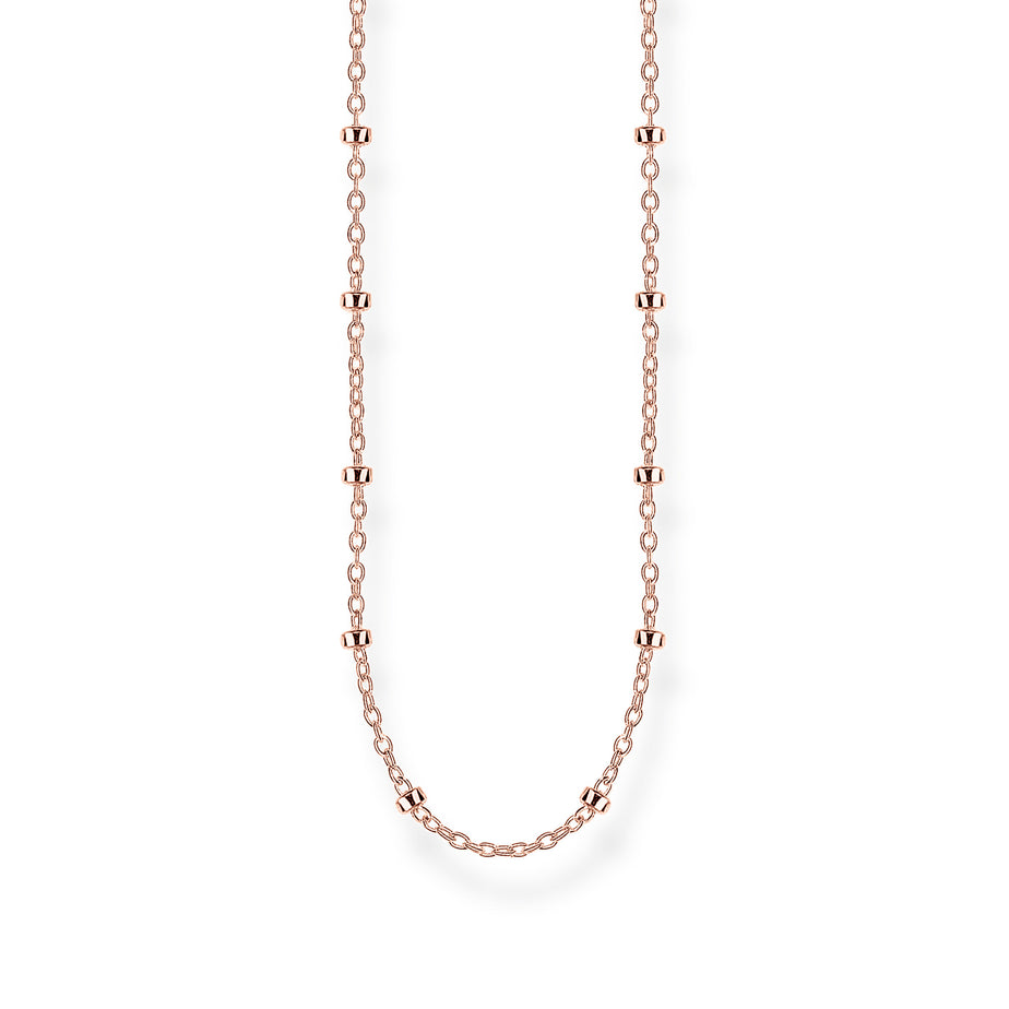 Thomas Sabo Rose Gold Round Belcher Chain