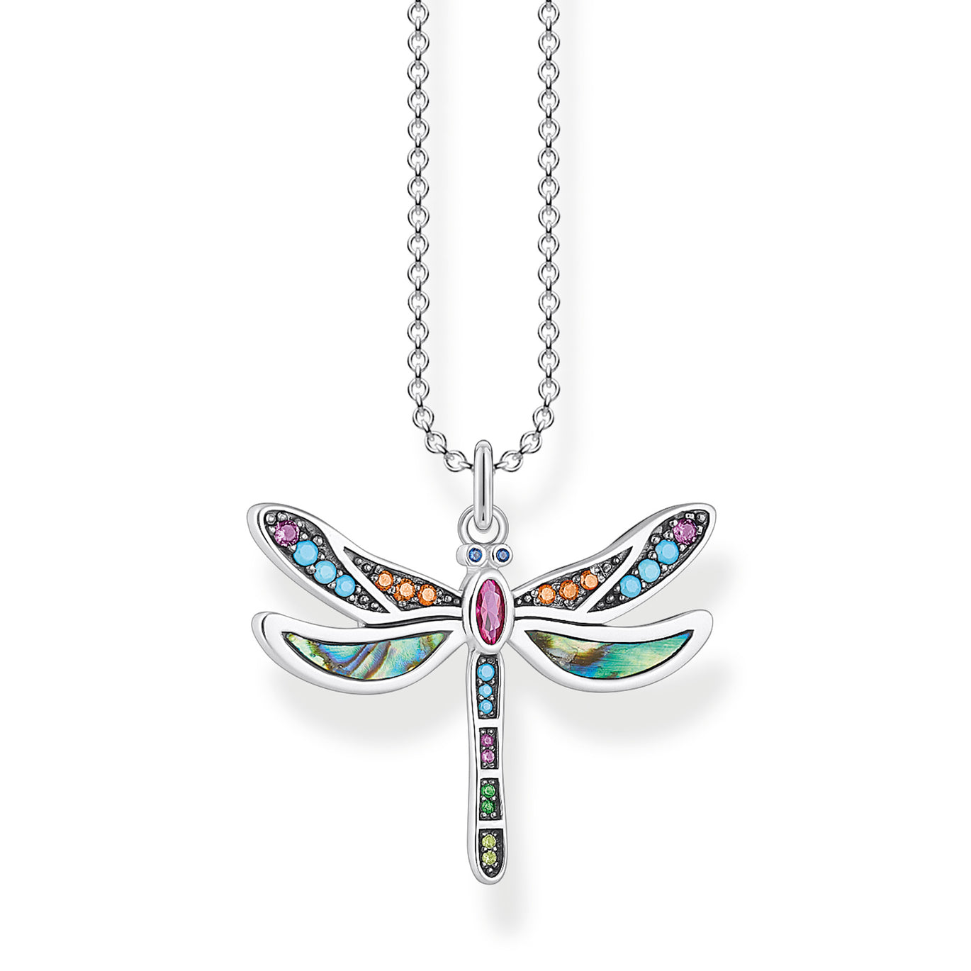 Thomas Sabo Silver Dragonfly Necklace