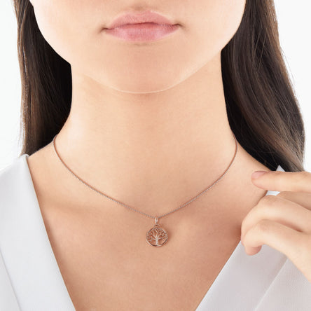 Thomas Sabo Tree of Love Rose Gold Necklace