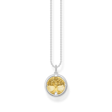 Thomas Sabo Tree of Love Necklace Yellow Gold