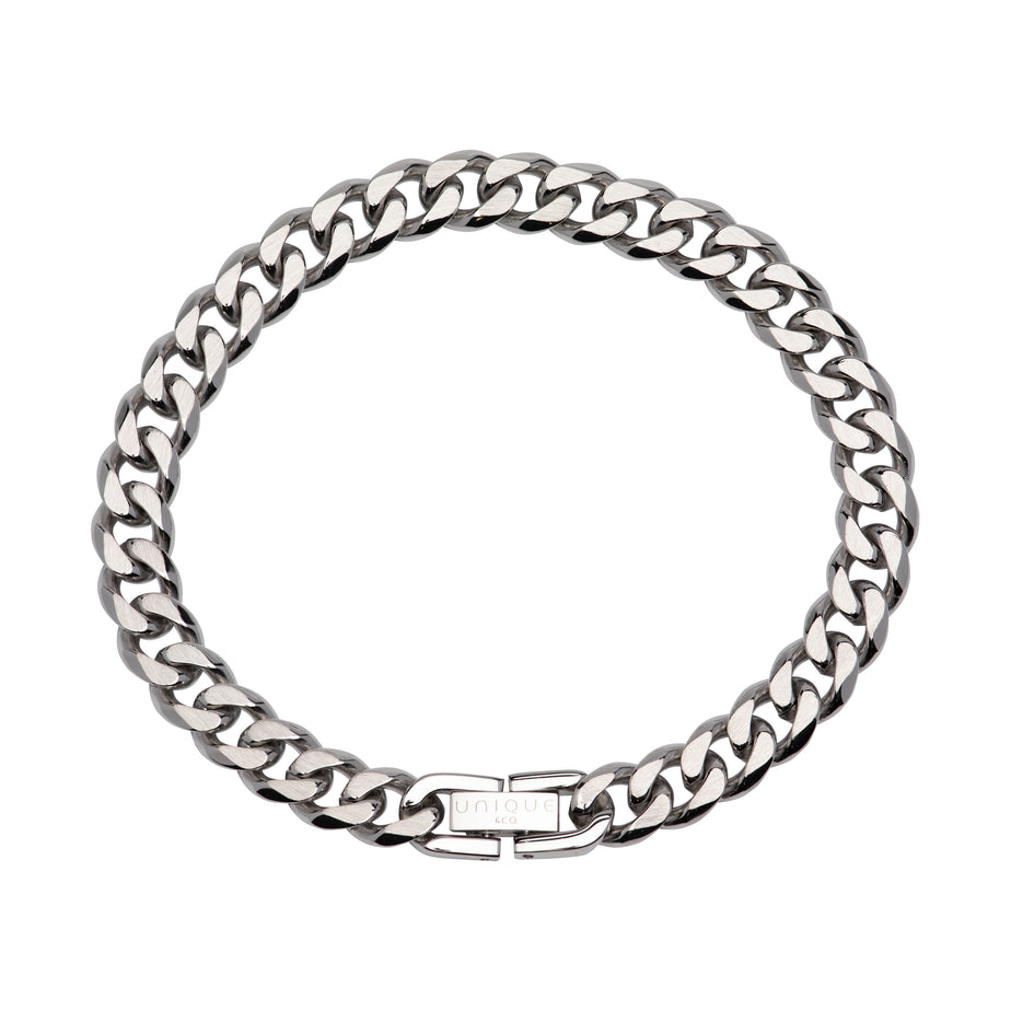 Stainless Steel Bracelet Matte & Polished