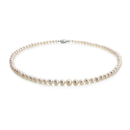 Jersey Pearl Graduated Freshwater Pearl Necklace