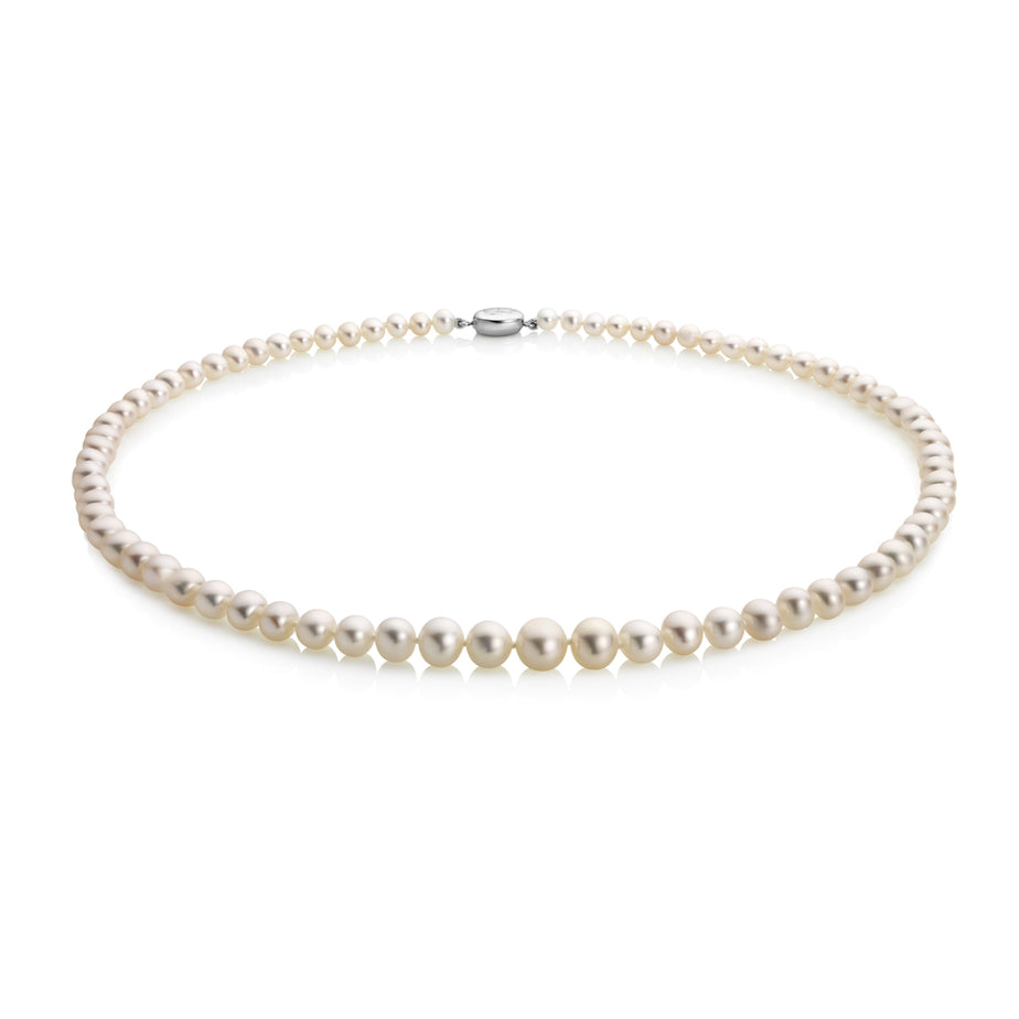Jersey Pearl Graduated Freshwater Pearl Necklace