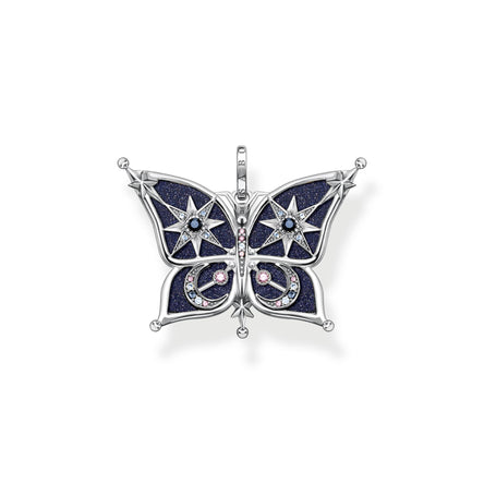 Thomas Sabo Star and Moon Butterfly Pendant