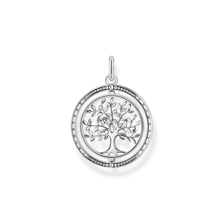 Thomas Sabo Tree of Love Rotatable Pendant Silver