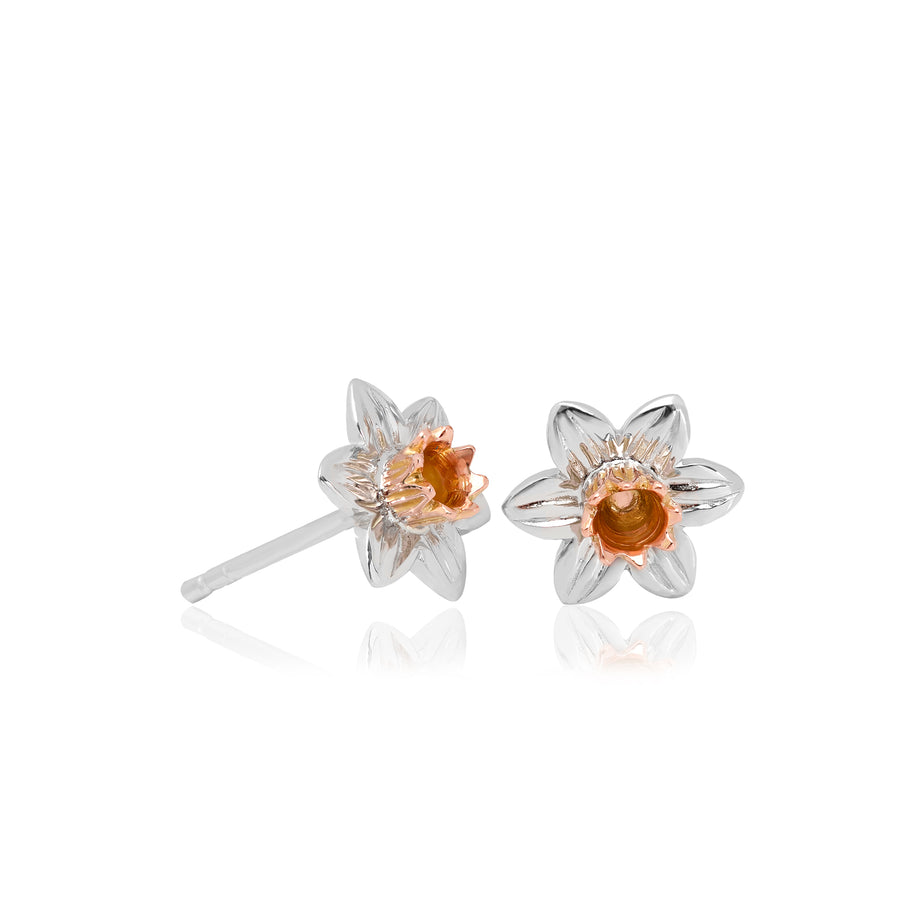 Clogau Daffodil Stud Earrings