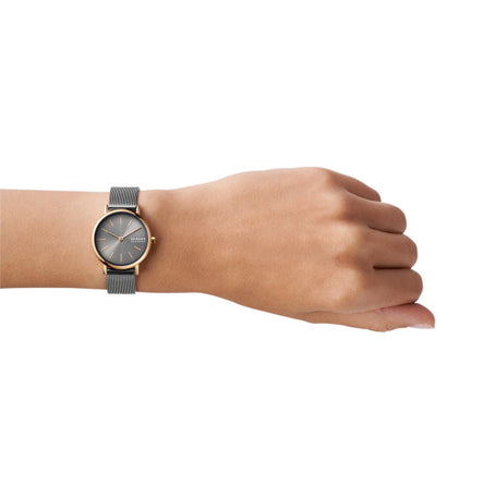Skagen Signatur Lille Two-Hand Charcoal Watch