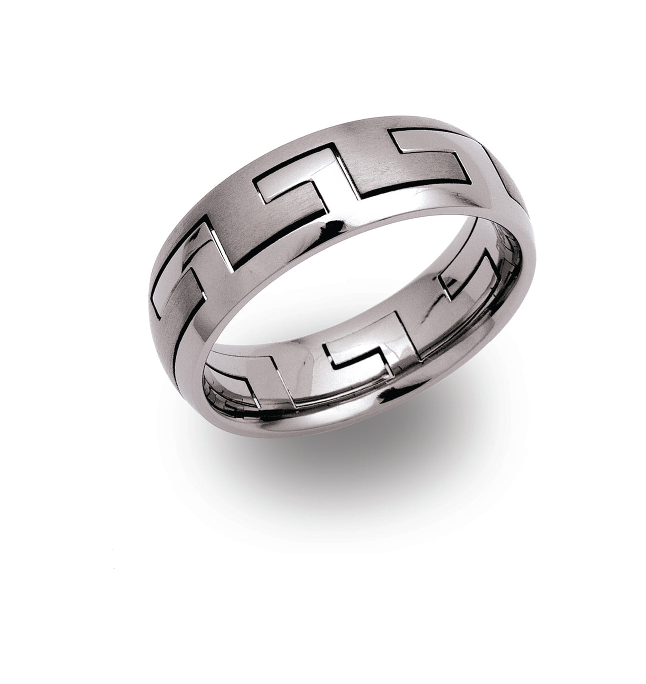 Unique & Co Titanium Puzzle Ring