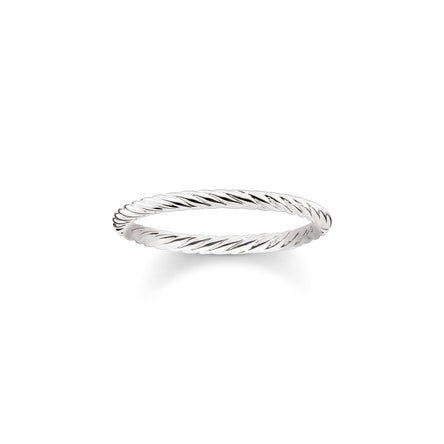 Thomas Sabo Silver Cord Look Ring