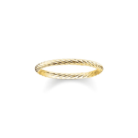 Thomas Sabo Gold Cord Ring