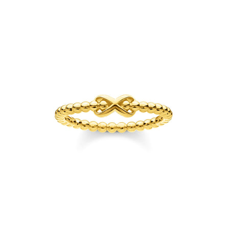 Thomas Sabo Ring Dots with Infinity Gold