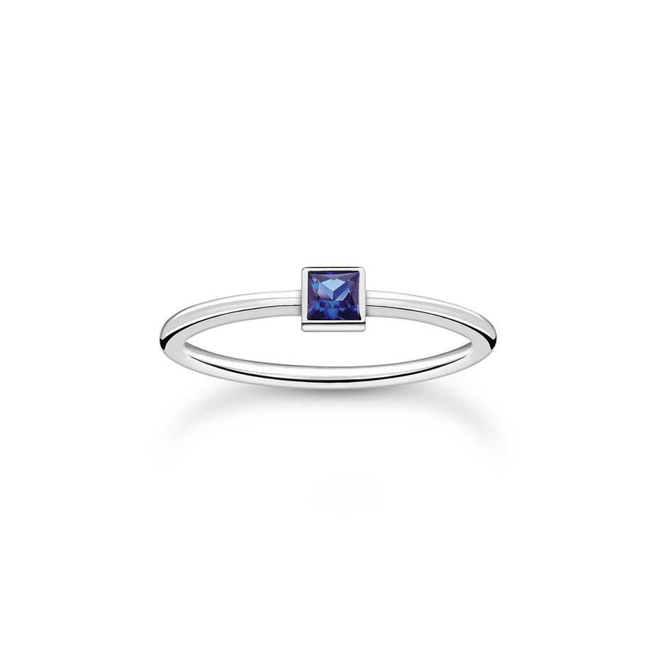 Thomas Sabo Sapphire Blue Stone Ring