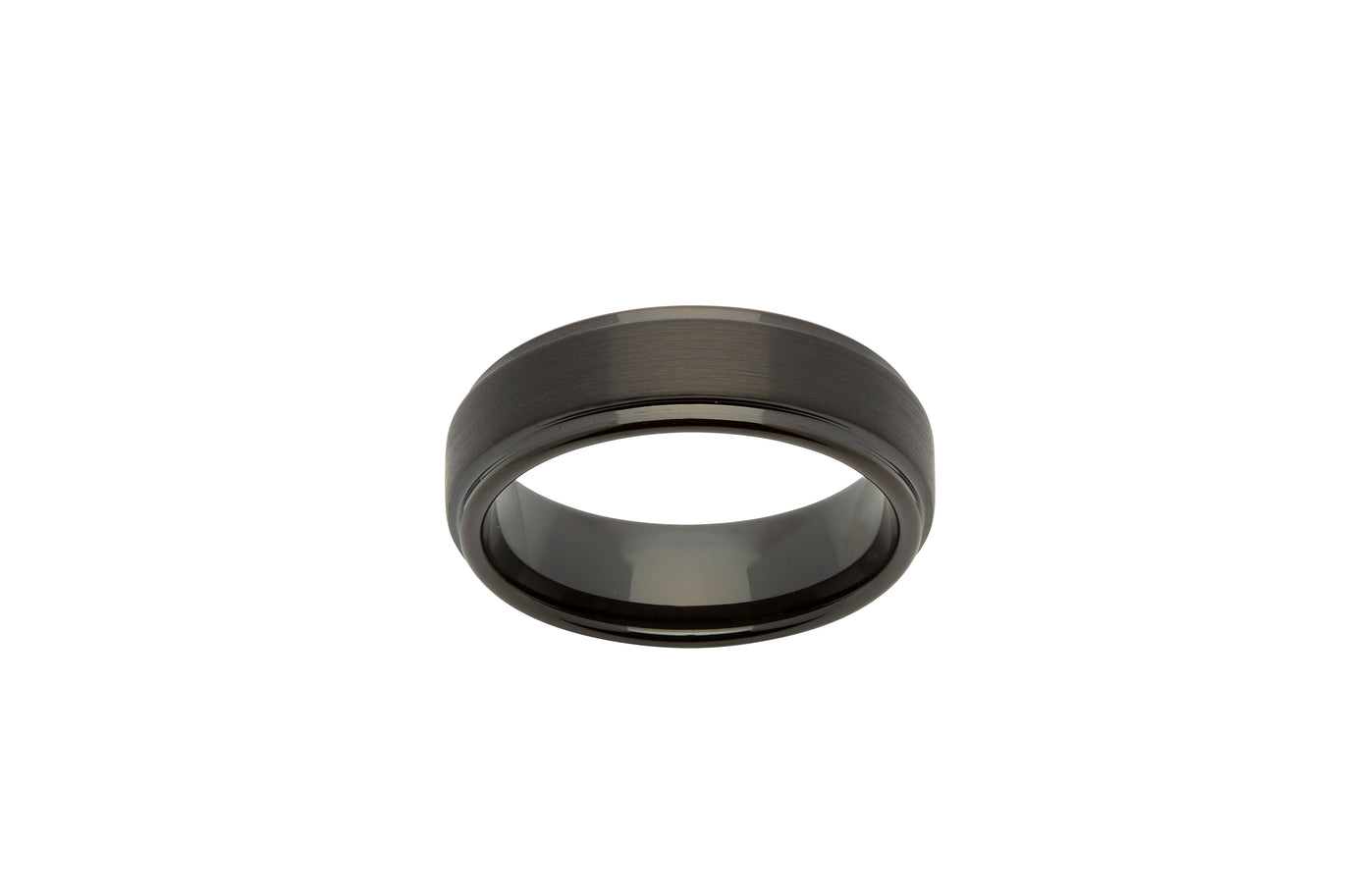 Unique & Co Black Tungsten 7mm Ring