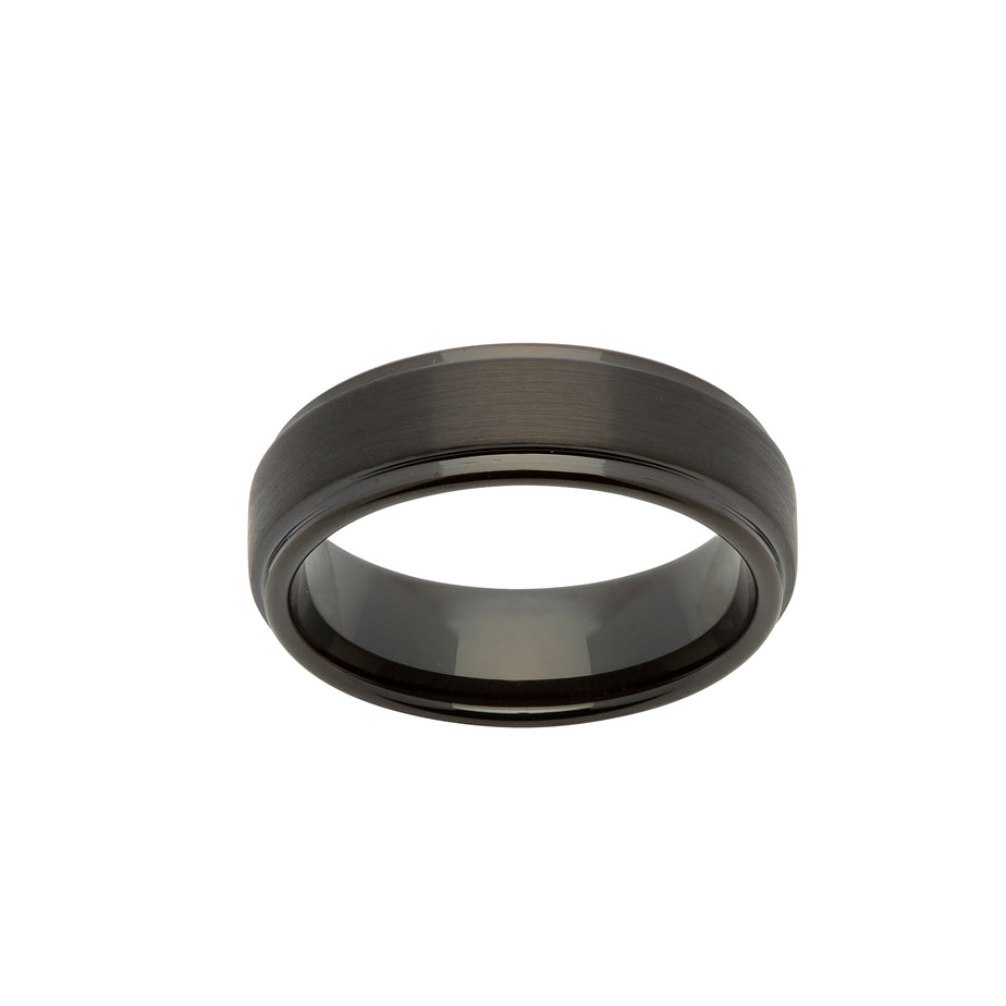 Unique & Co Black Tungsten 7mm Ring