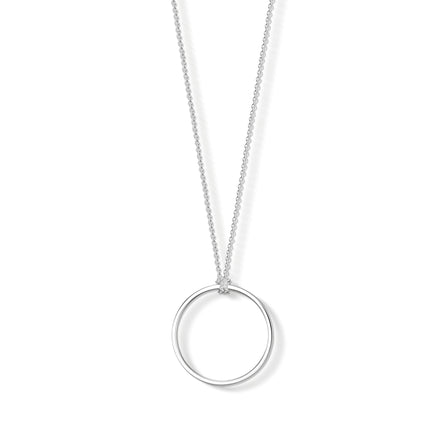 Thomas Sabo Circle Silver Charm Necklace