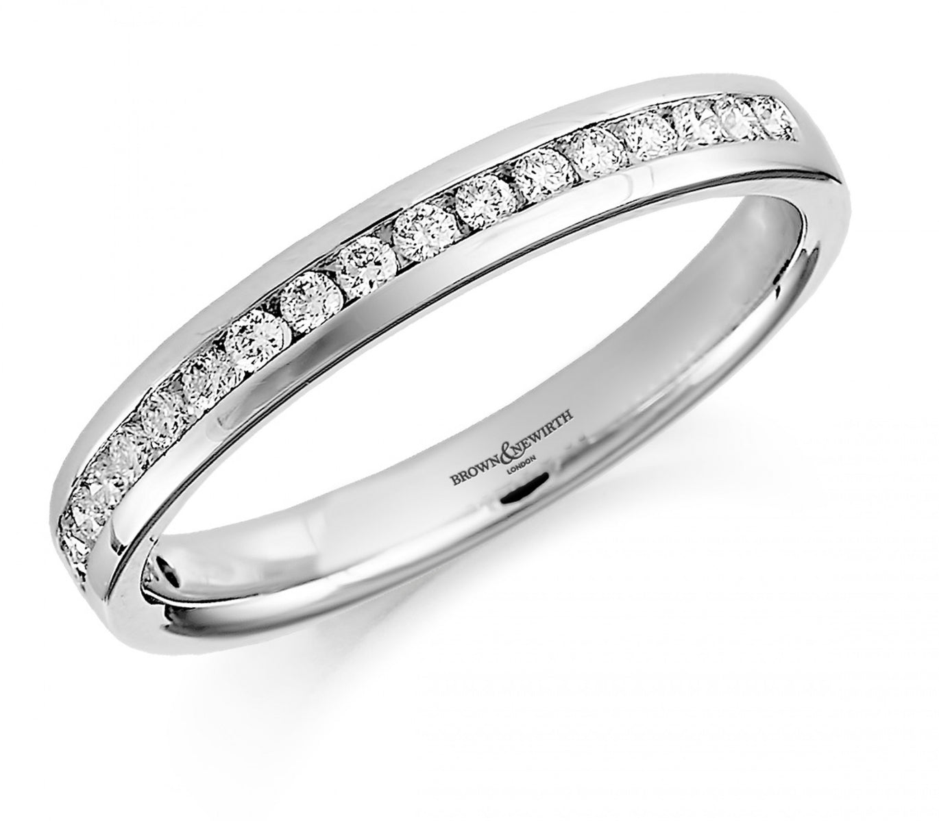 Channel Set Diamond Eternity/ Wedding Ring - Main Image