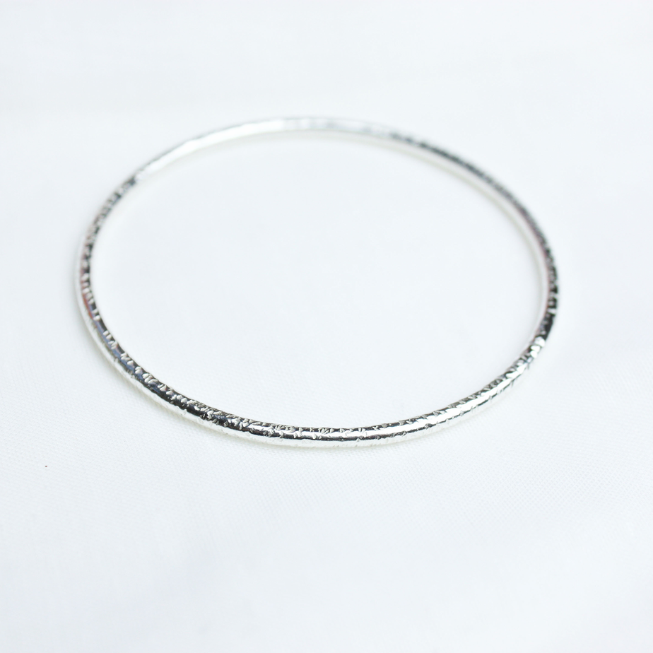 Kimberley Elizabeth Hammered Bangle