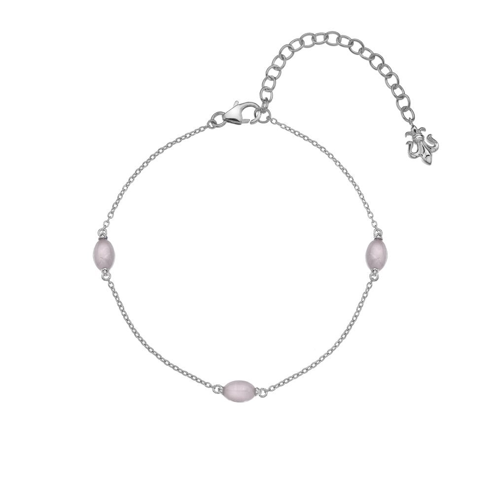 Anaïs Rose Quartz Birthstone Bracelet - October