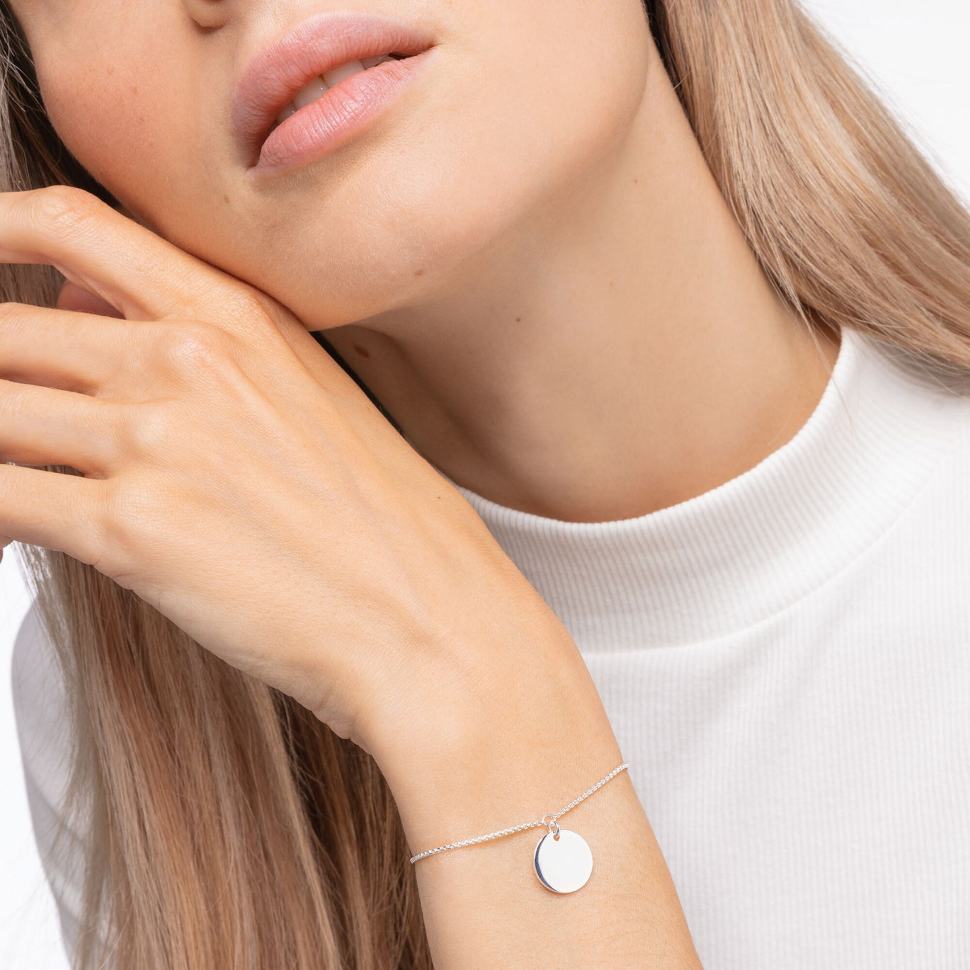 Thomas Sabo Bracelet With Disc Silver