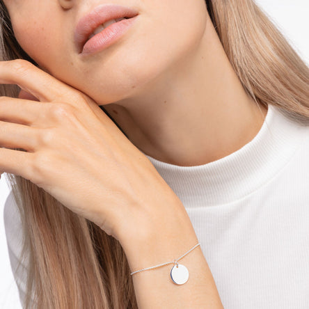Thomas Sabo Bracelet With Disc Silver