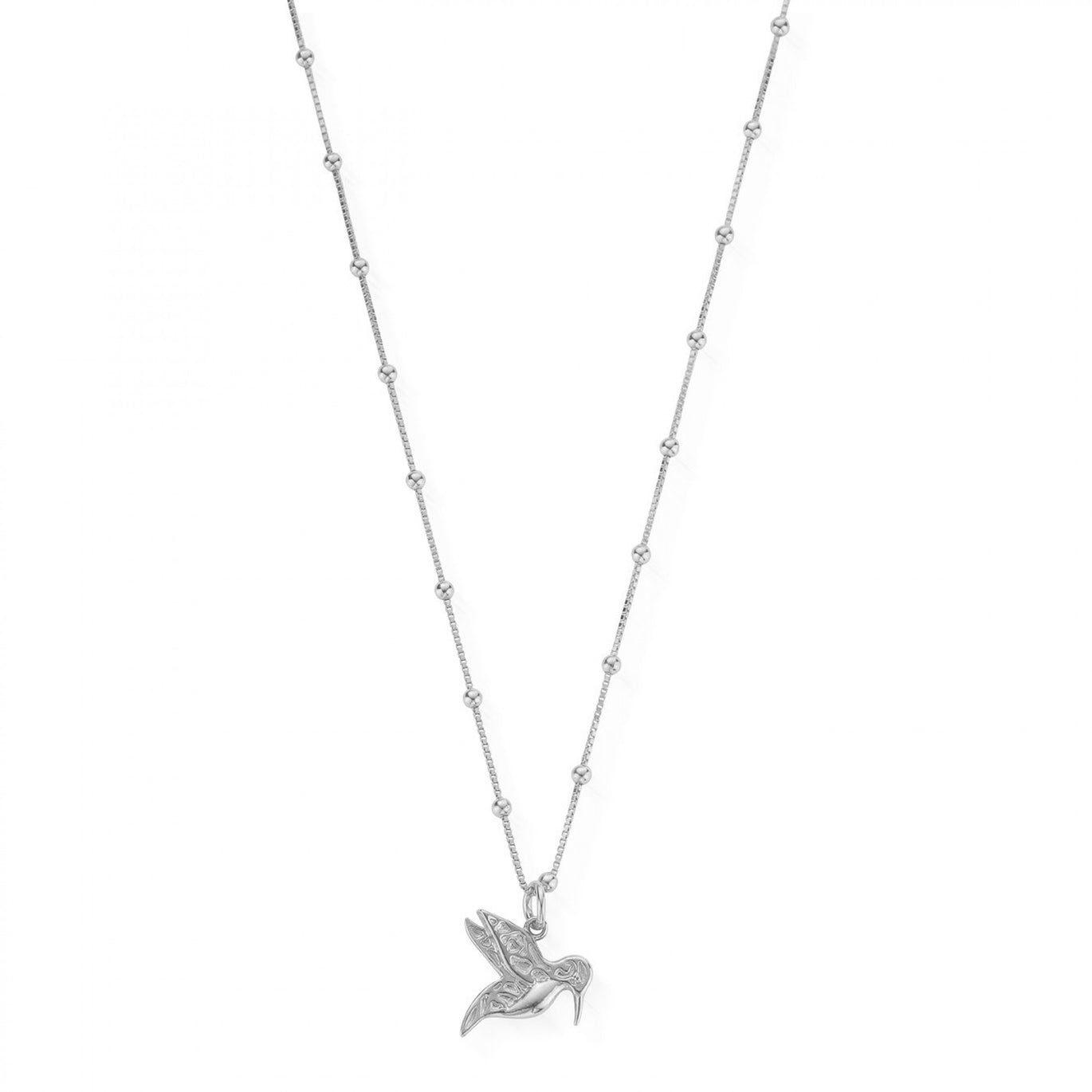 ChloBo Bobble Chain Hummingbird Necklace
